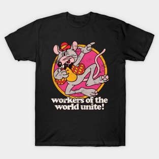 Workers Of The World Unite / Marxist Meme Design T-Shirt